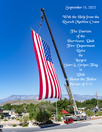 01 Patriots Raise the Flag with the Ruesch Machine Crane